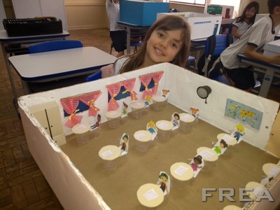 2° ano A, Maquete da sala de aula